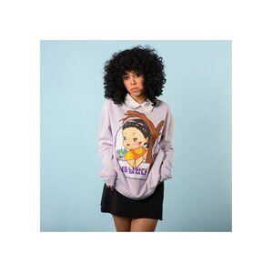 Cakeworthy Young-Hee Chibi Squid Games Collared Crewneck Sweater 3XL NWT